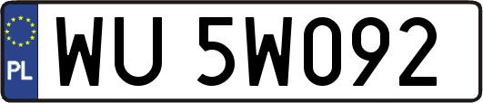 WU5W092