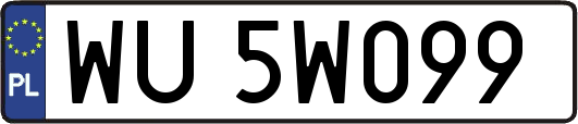WU5W099
