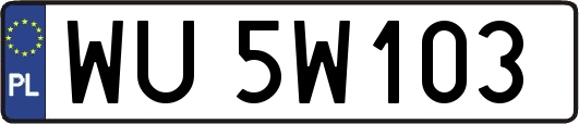 WU5W103