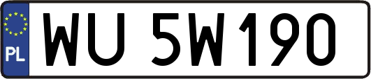 WU5W190
