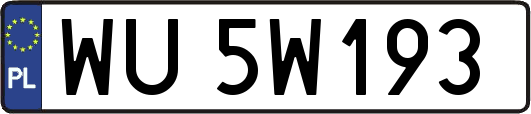 WU5W193