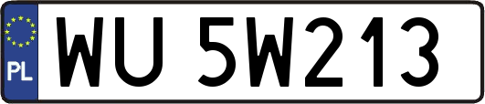 WU5W213