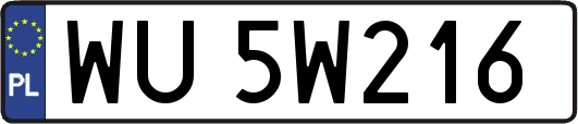 WU5W216