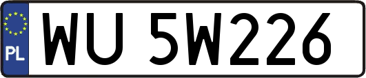 WU5W226