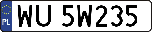 WU5W235