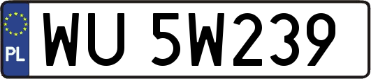 WU5W239