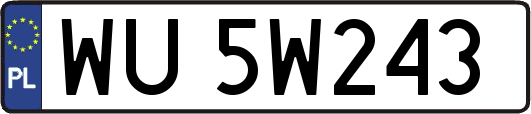 WU5W243