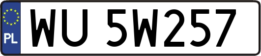 WU5W257
