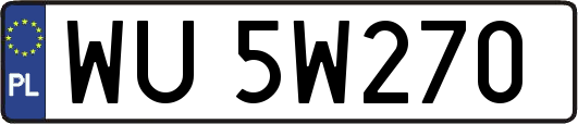 WU5W270