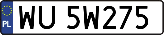 WU5W275