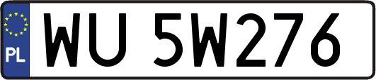 WU5W276