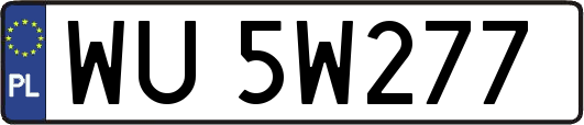 WU5W277