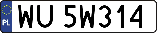 WU5W314