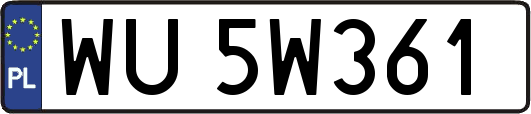 WU5W361