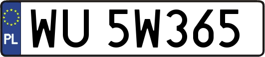 WU5W365