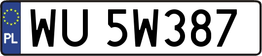 WU5W387