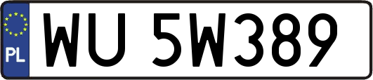 WU5W389