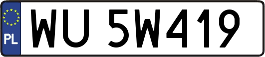 WU5W419