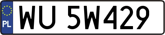 WU5W429