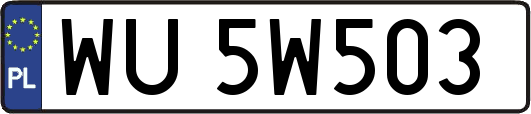 WU5W503