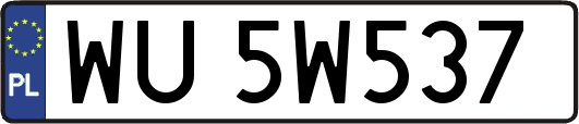 WU5W537