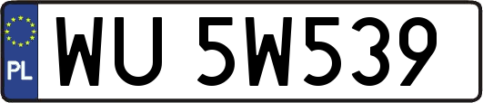 WU5W539
