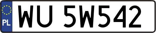 WU5W542