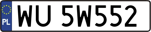 WU5W552