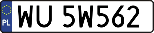 WU5W562