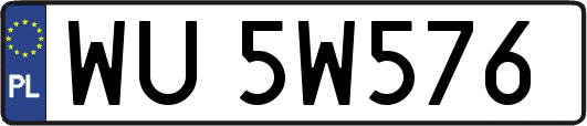 WU5W576