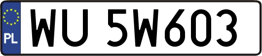 WU5W603