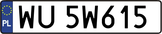 WU5W615