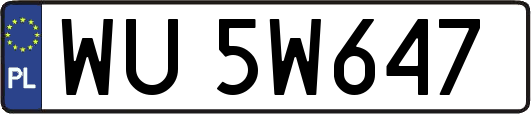 WU5W647