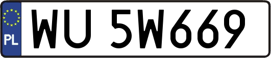 WU5W669