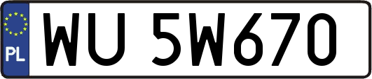 WU5W670