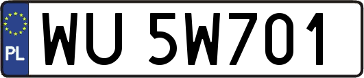 WU5W701