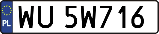 WU5W716