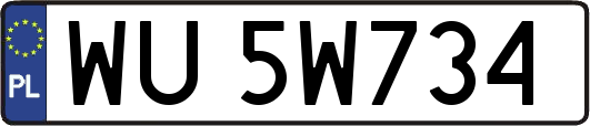 WU5W734