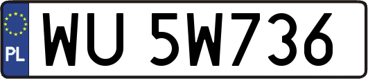 WU5W736