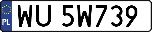 WU5W739