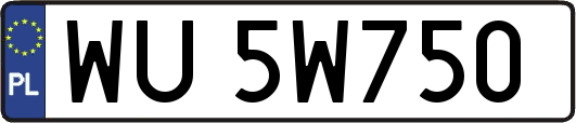 WU5W750