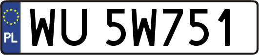 WU5W751