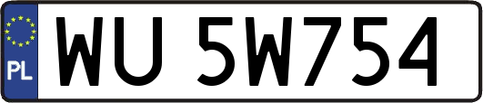 WU5W754