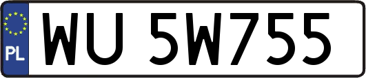 WU5W755