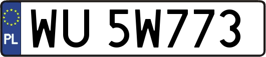 WU5W773