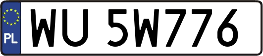 WU5W776