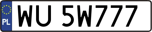 WU5W777