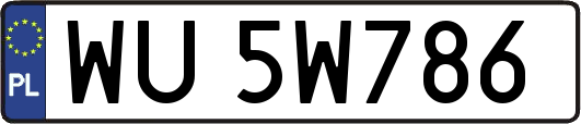 WU5W786