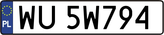 WU5W794