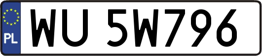 WU5W796